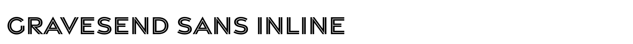 Gravesend Sans Inline image